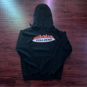 "Full Send" Flame Drop Hoodie - Limited Edition🔥